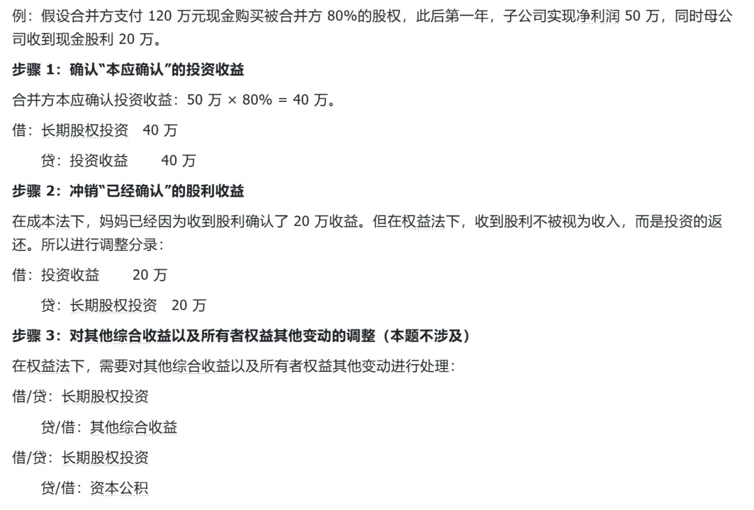 成本法转权益法